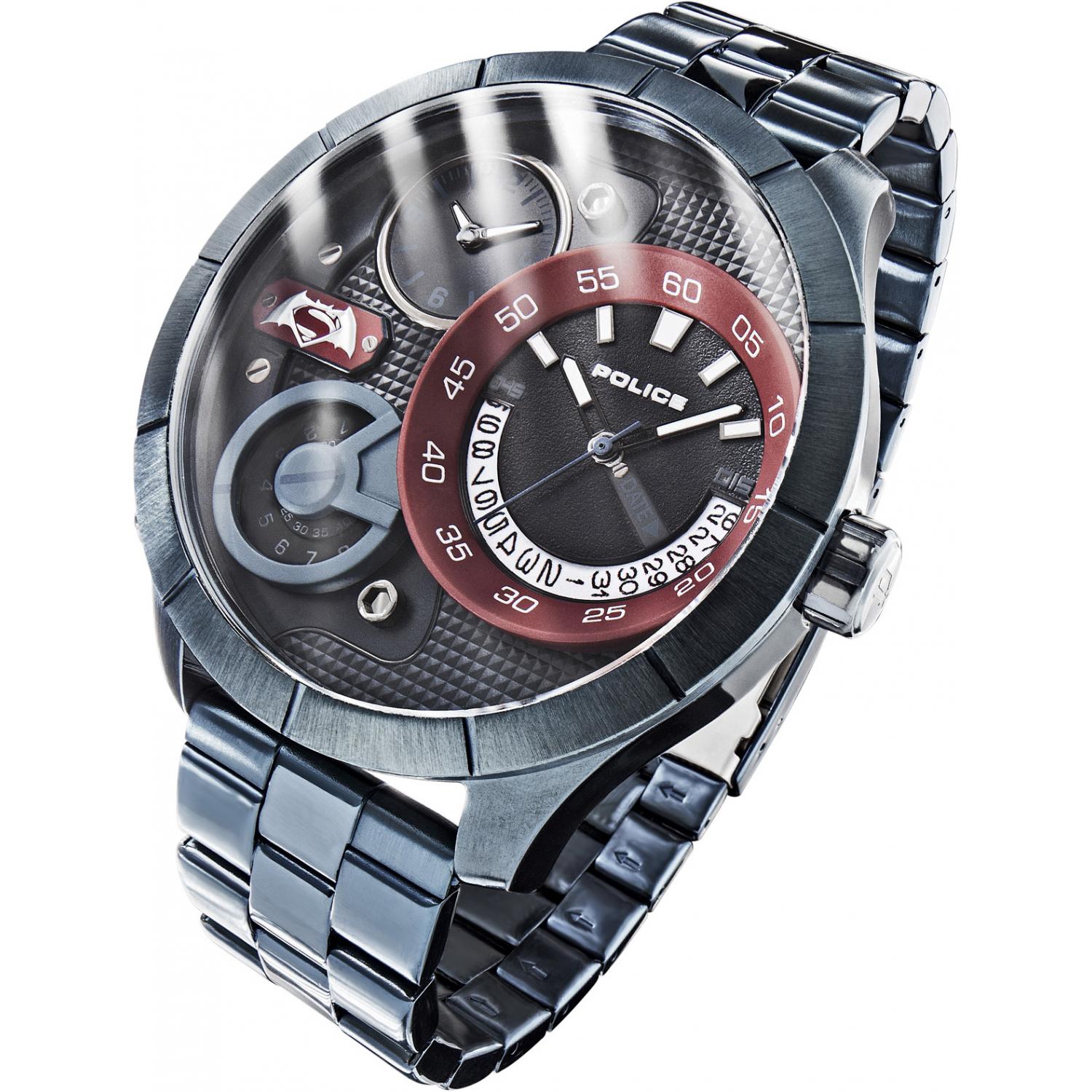 Police superman watch outlet