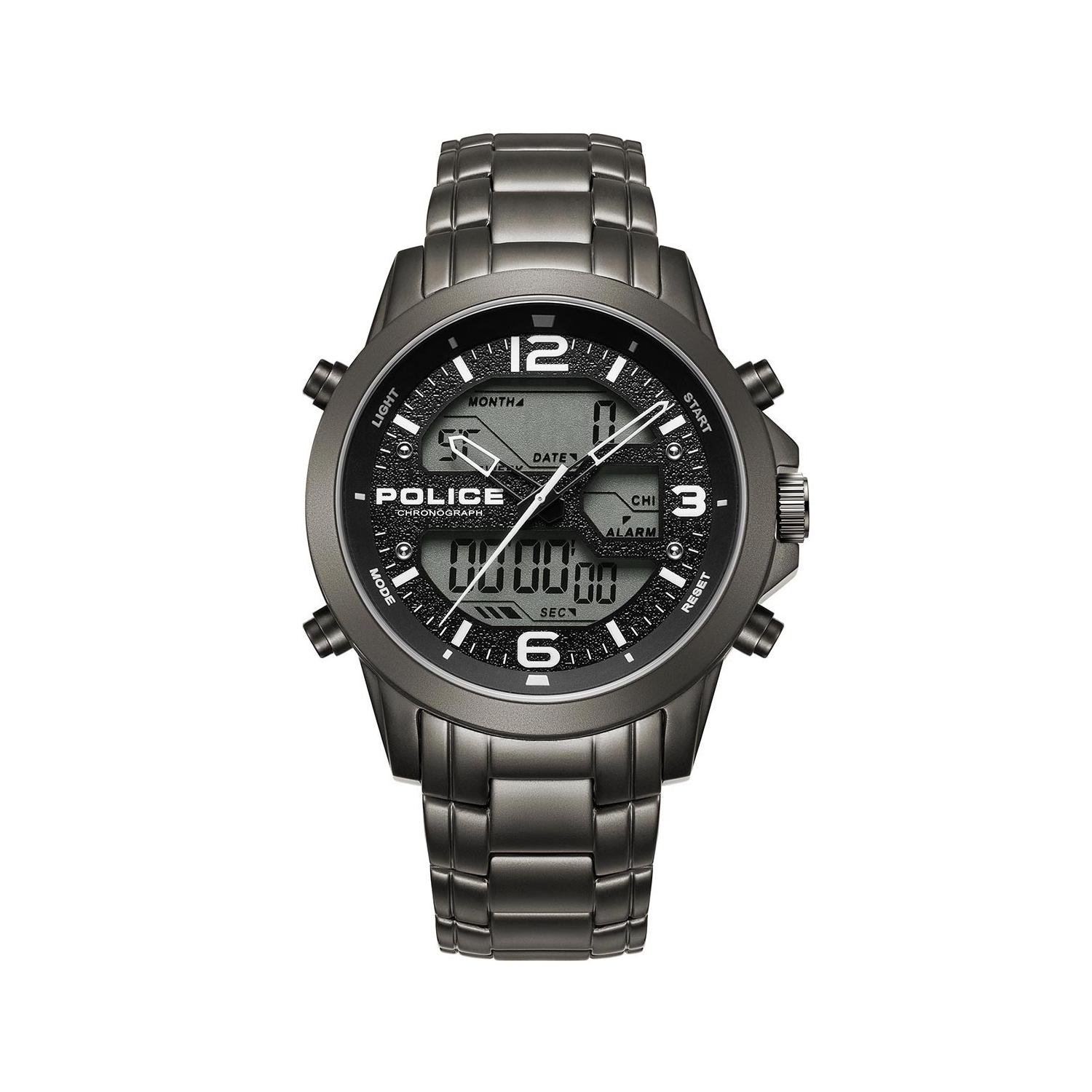 Police metal watches discount