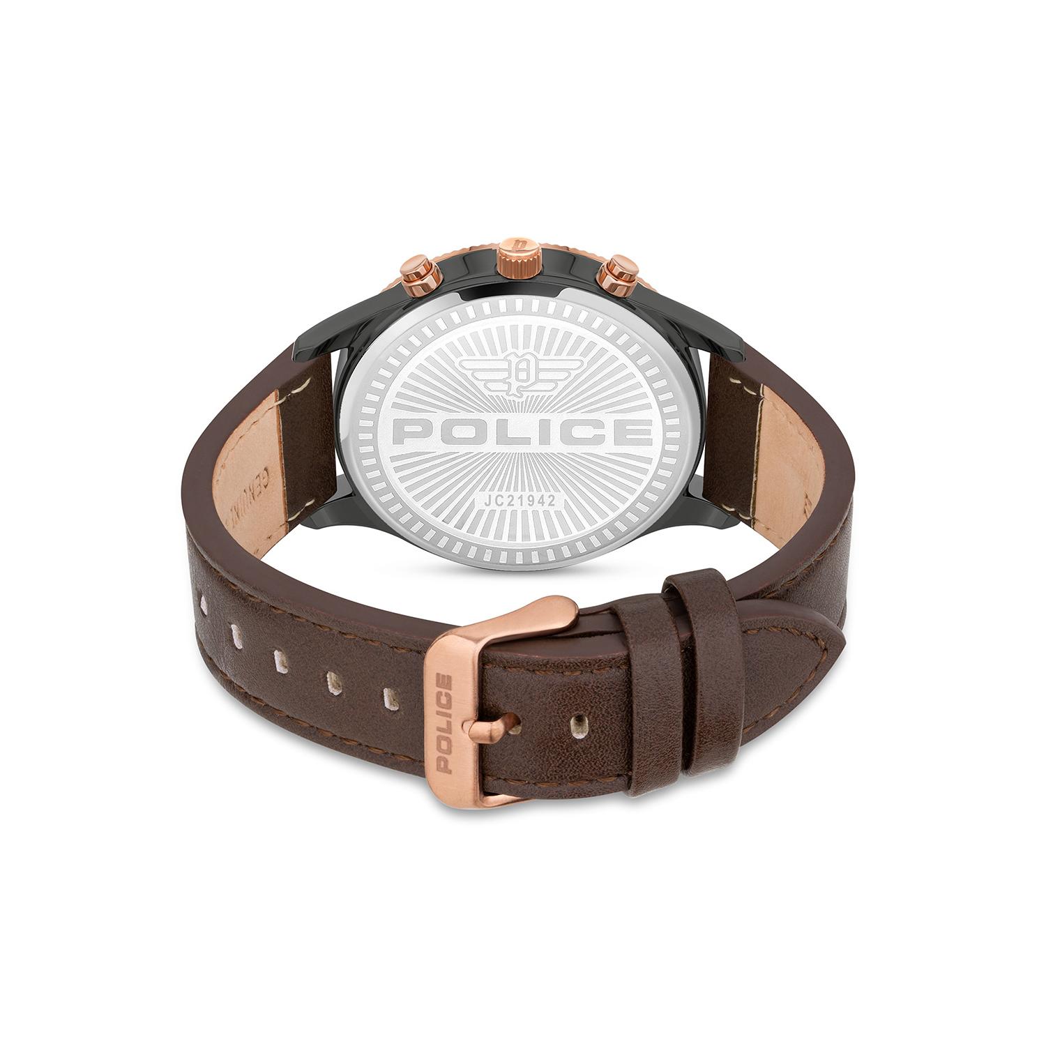 Police watch leather belt clearance