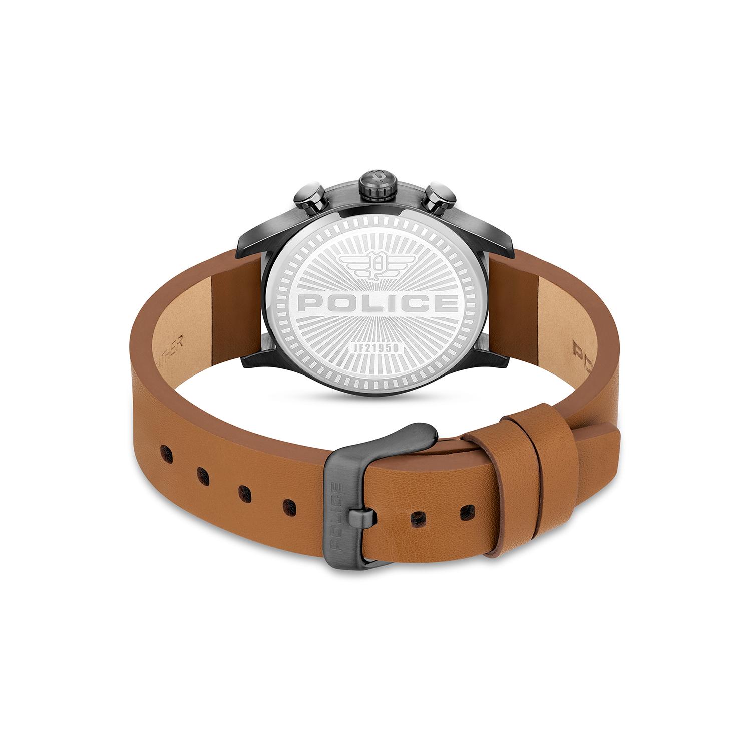 Police watch genuine leather clearance