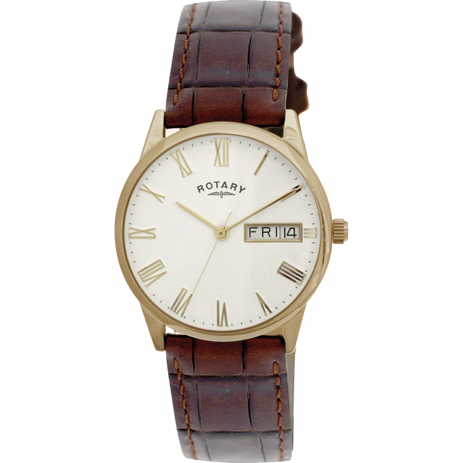 Rotary gold watch straps discount