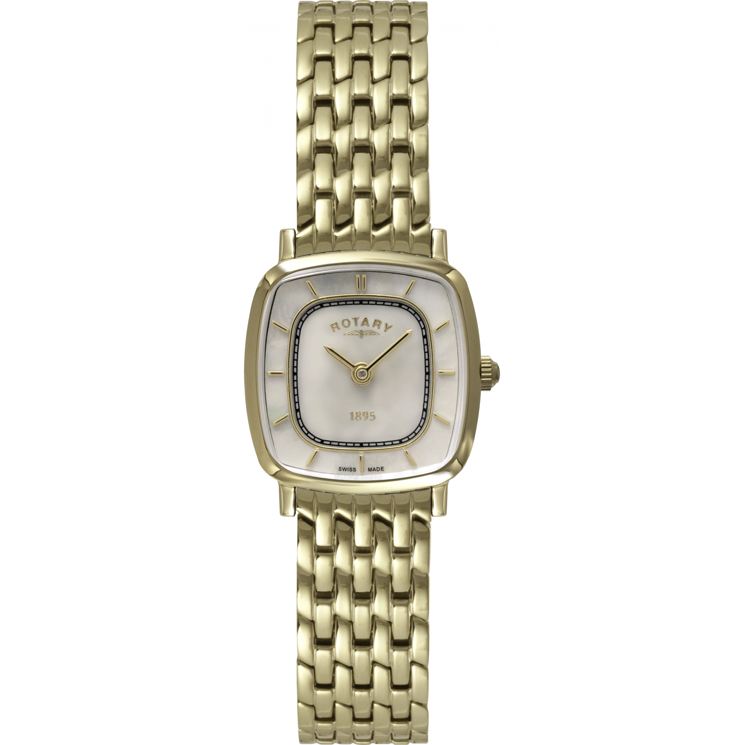 Rotary gold discount plated watch