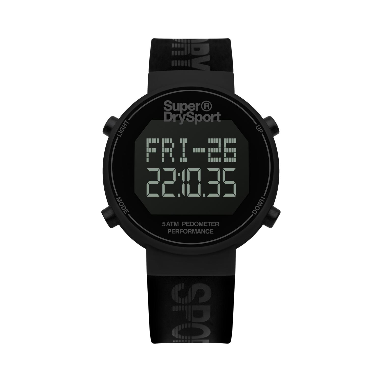 Superdry Digi Pedometer SYG203BB Watch Shade Station