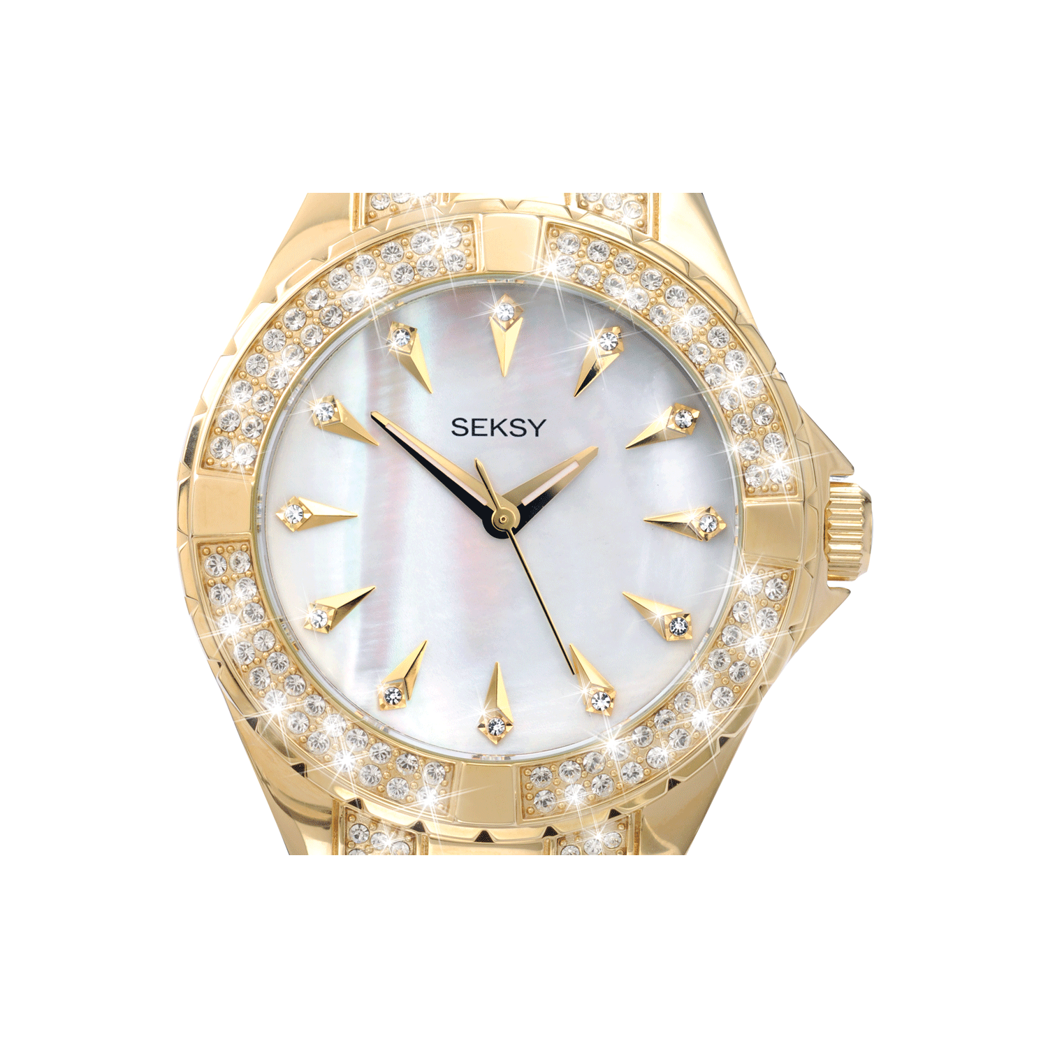 Seksy diamante watch top