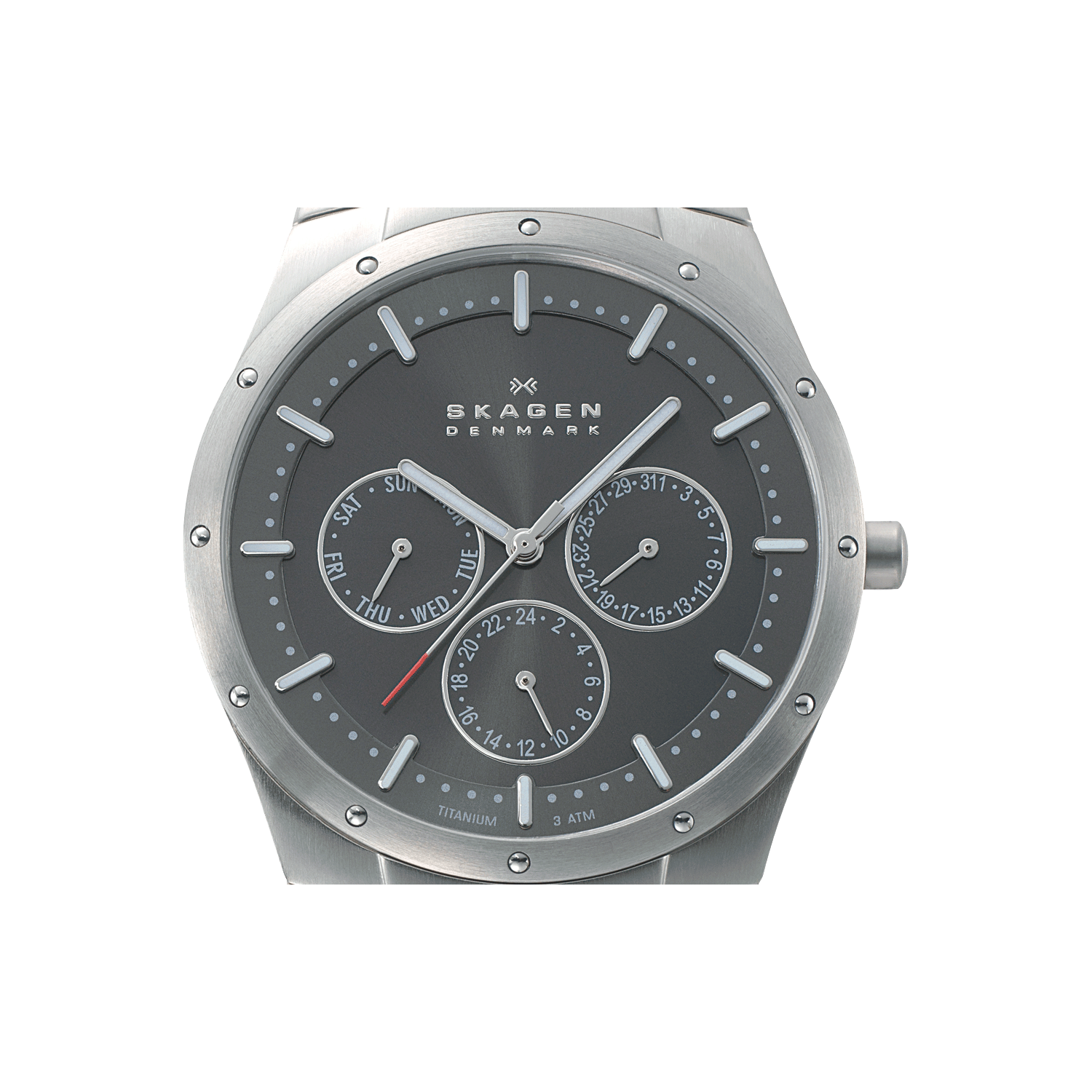 Skagen titanium chronograph watch deals