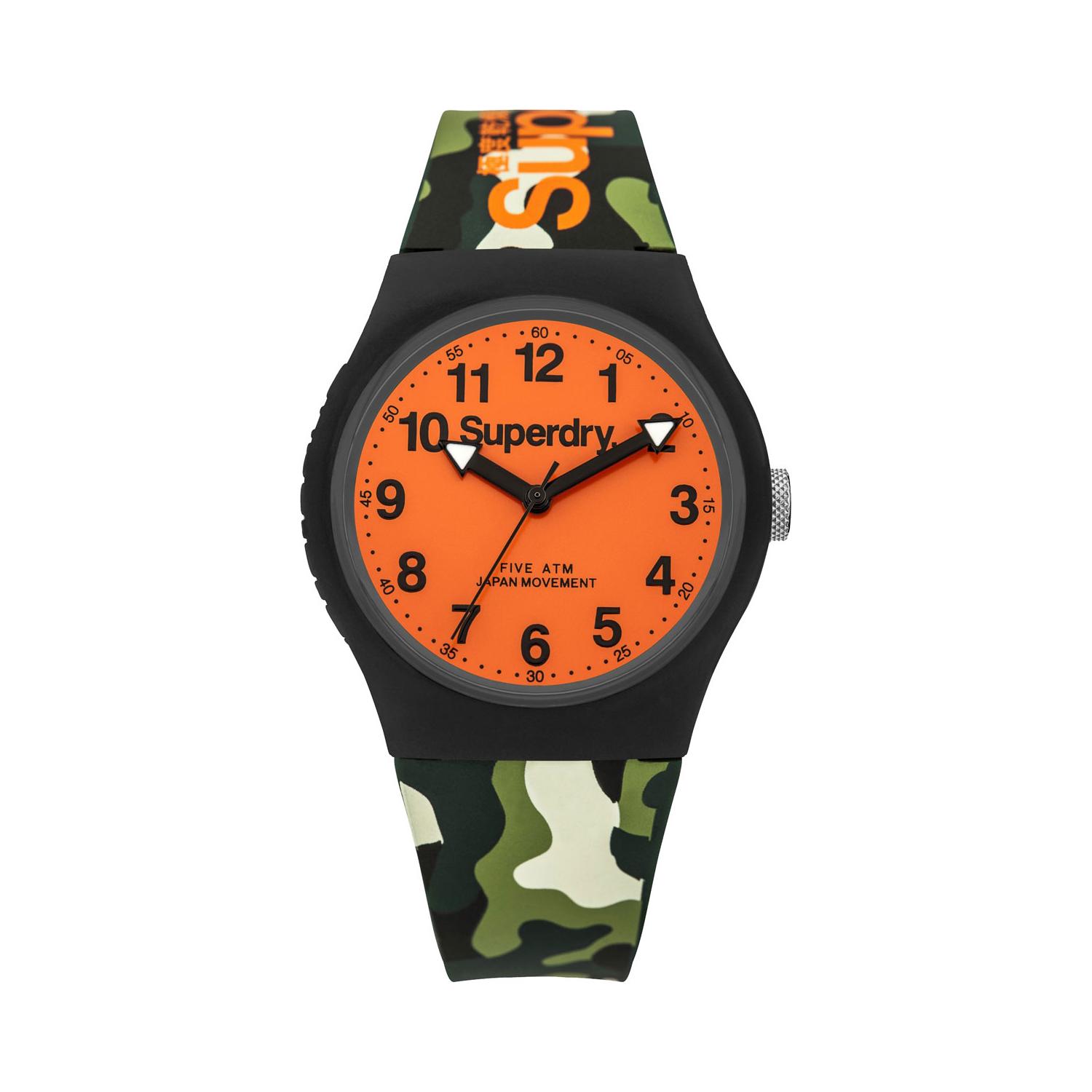 Superdry watch orange sales