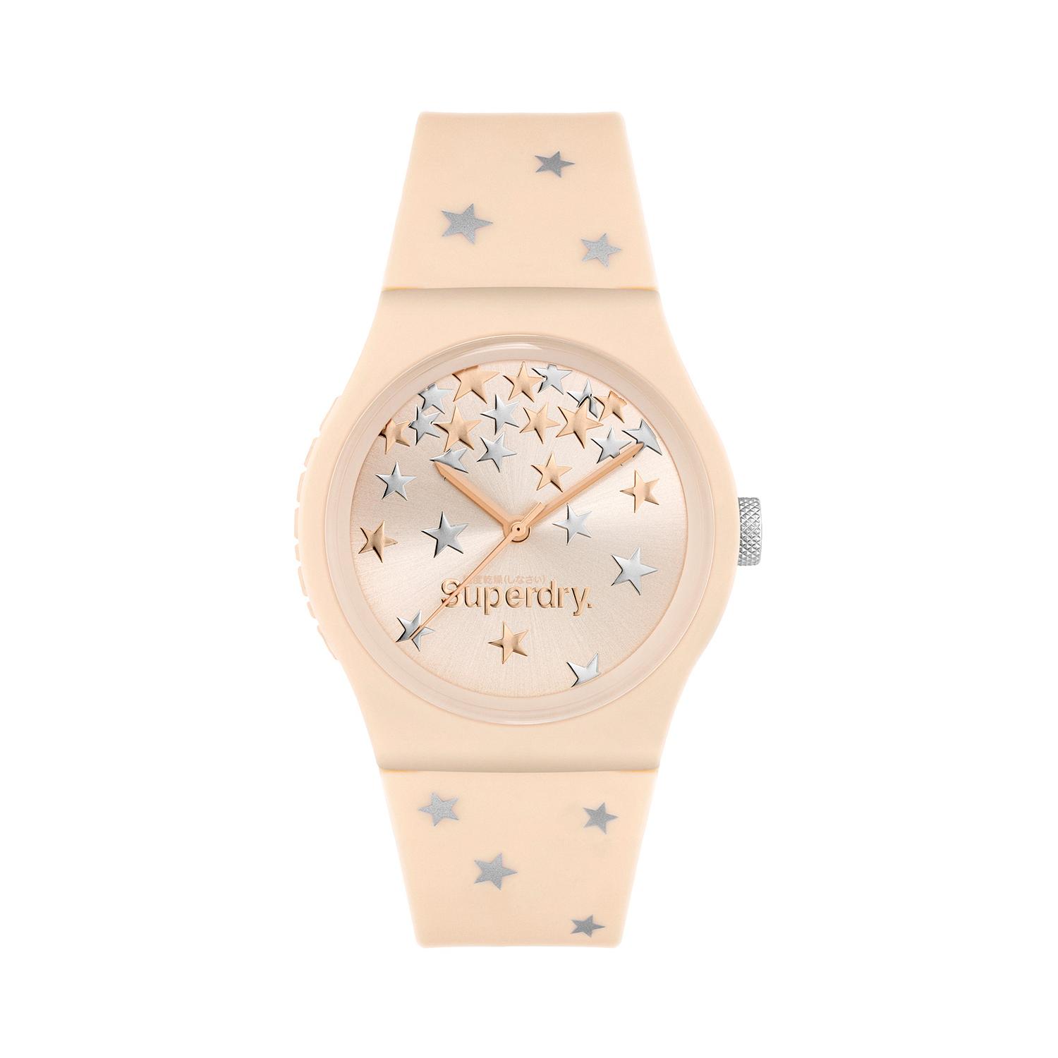 Superdry pink watch cheap