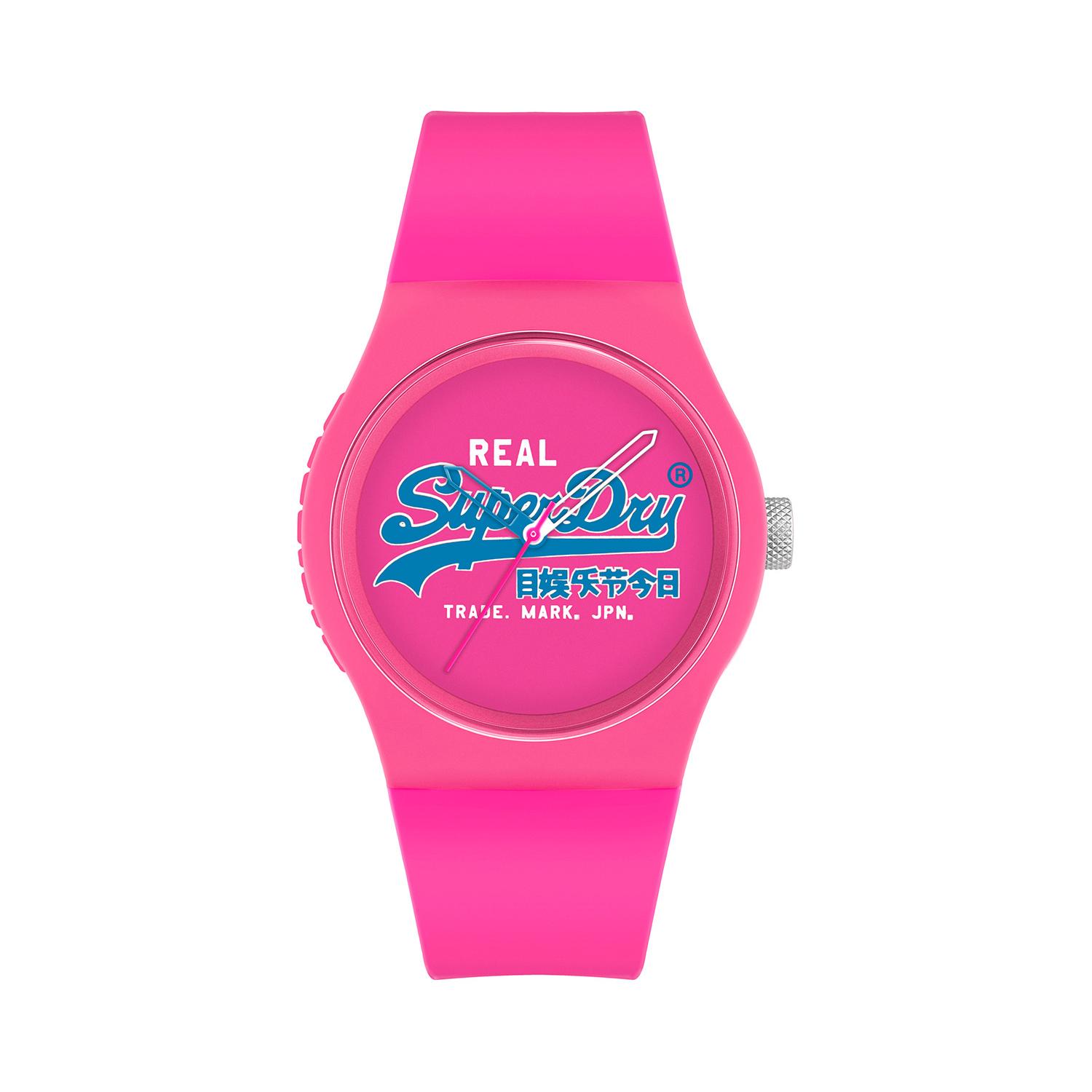 Superdry pink watch shop