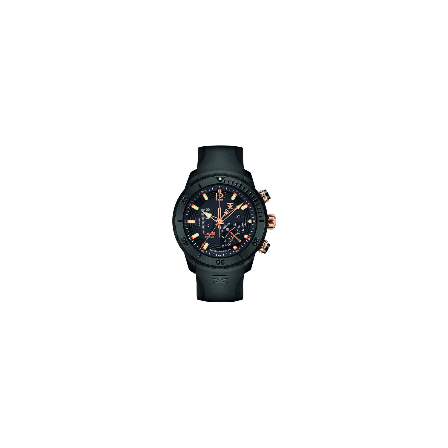 Linear chronograph top