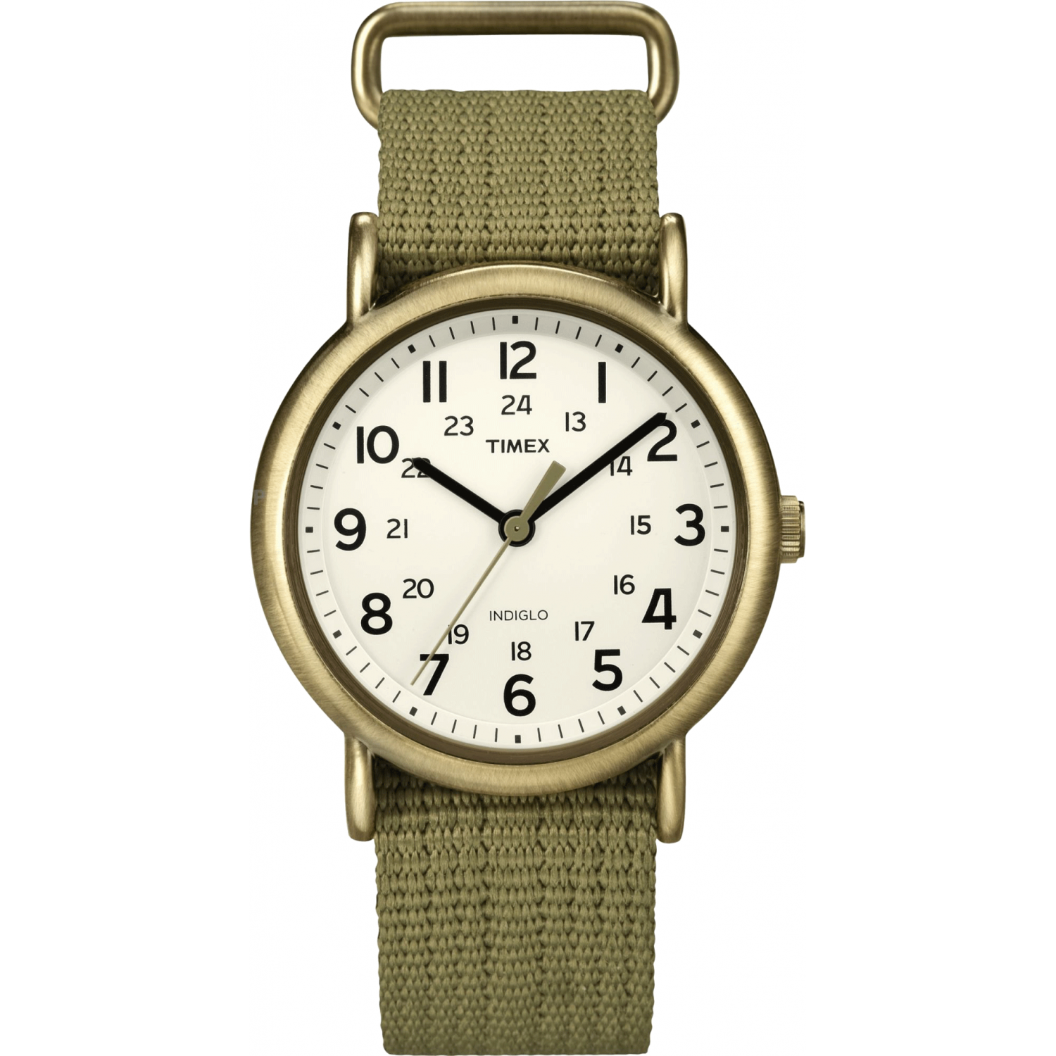 Timex weekender gold top