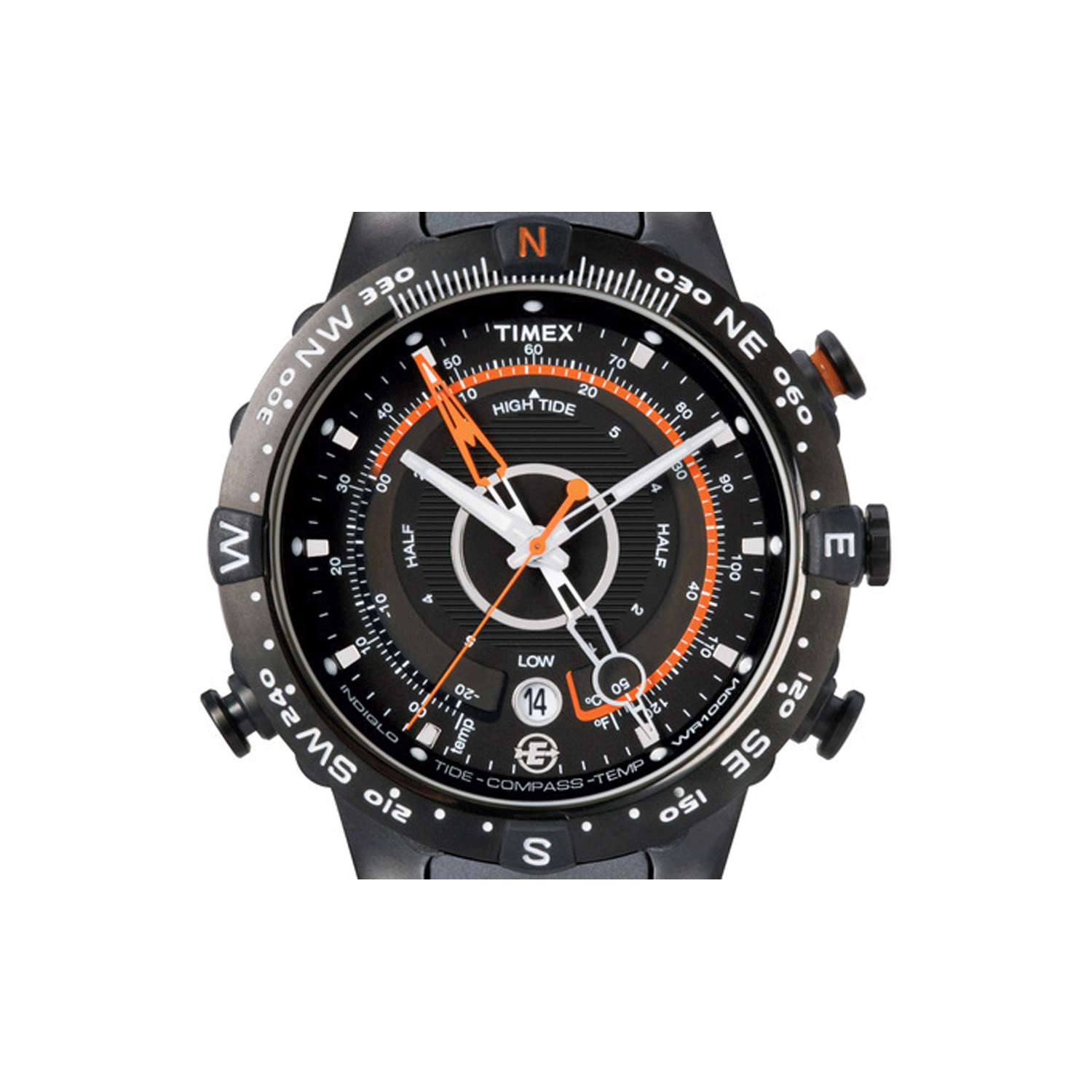 Timex E Tide Temp Compass T49709 Watch Shade Station