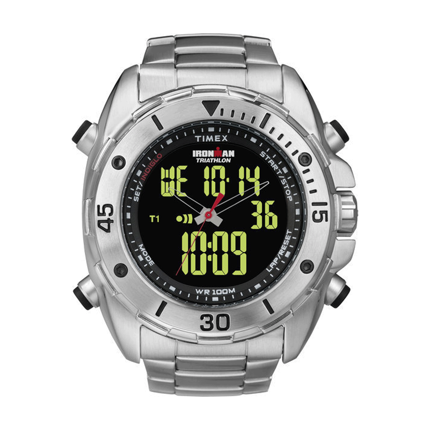 Timex ironman triathlon cheap stainless steel watch