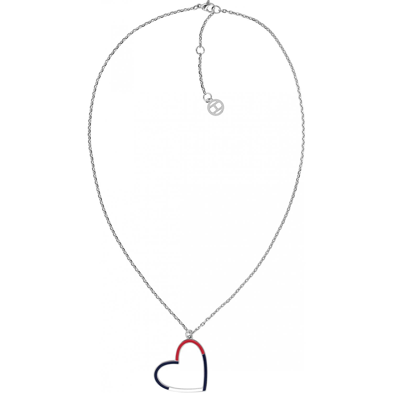Tommy hilfiger heart necklace best sale