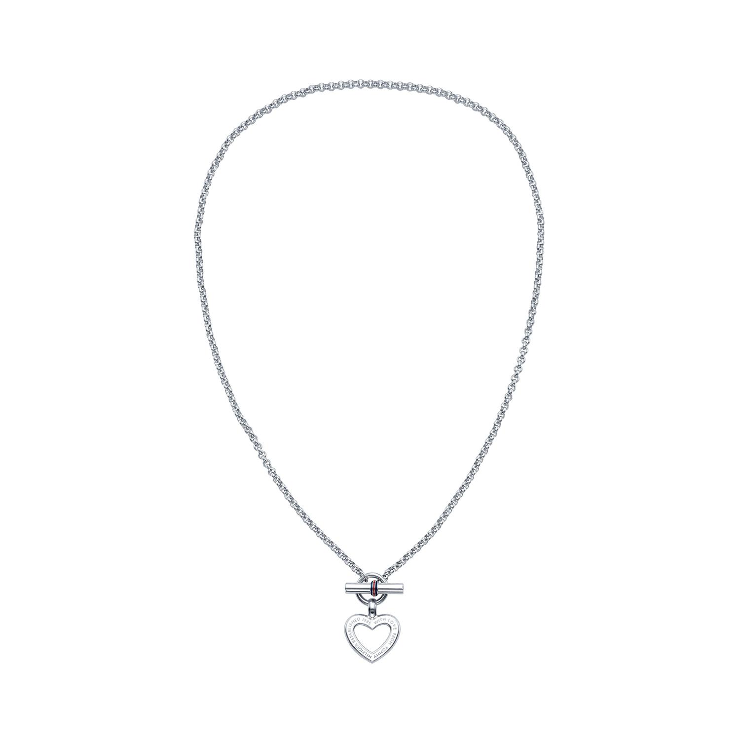 Tommy hilfiger heart necklace clearance