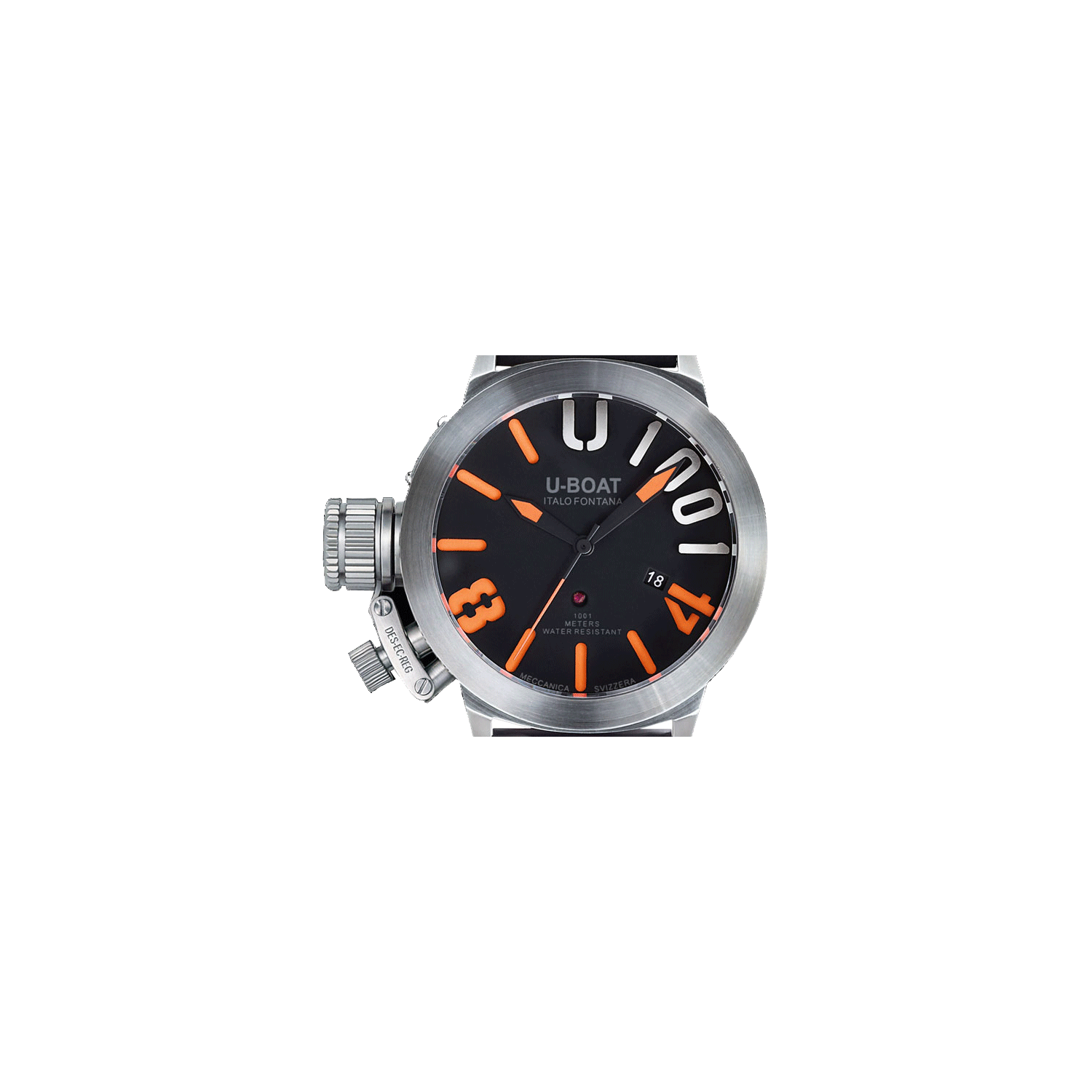 Orange U Boat 1001 U-Boat Classico 47 U1001 Watch