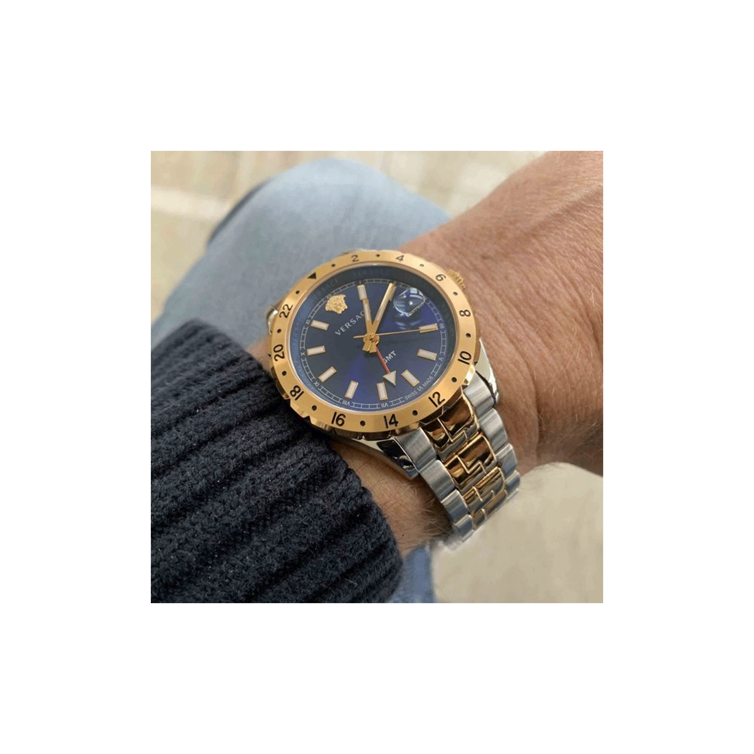 Versace Hellenyium GMT V11060017 Watch | Shade Station
