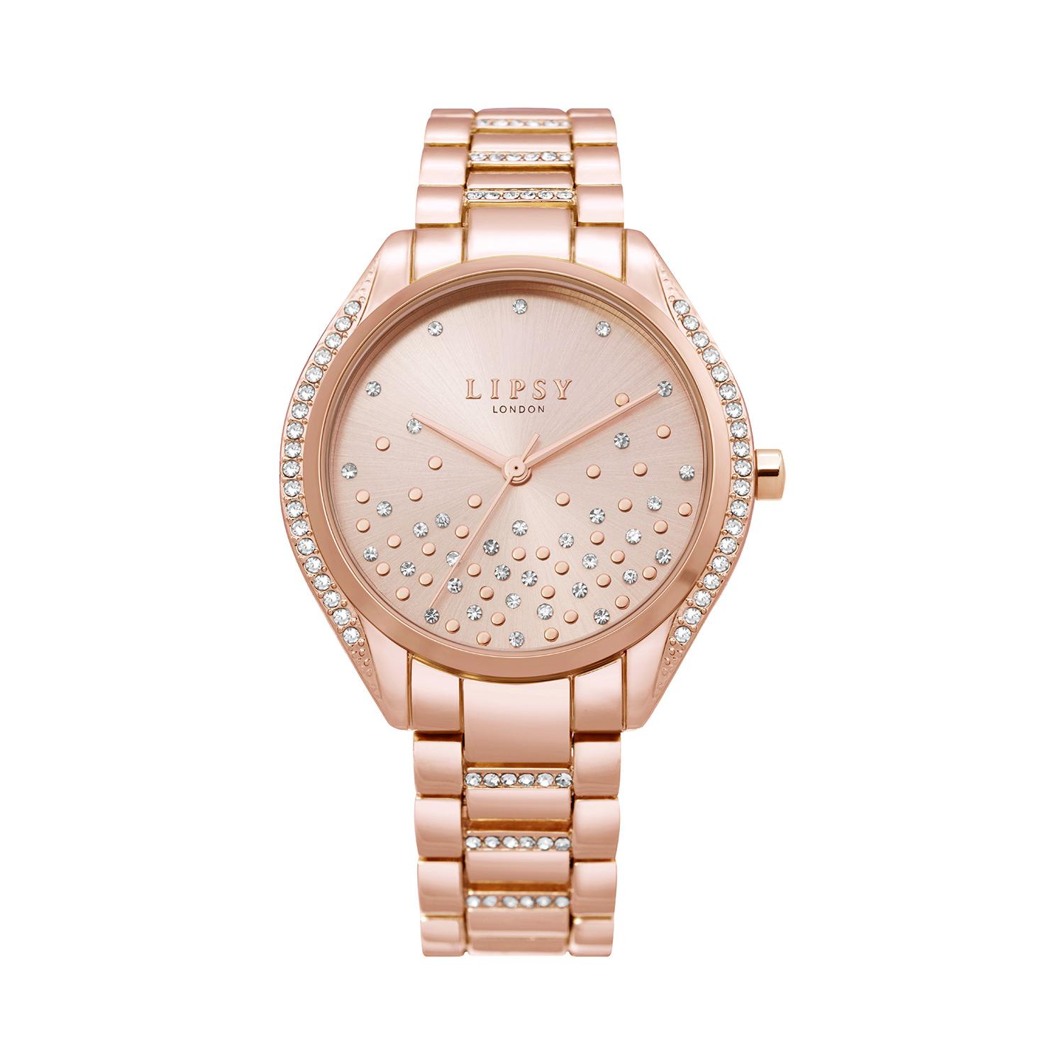 Lipsy london rose gold watch sale
