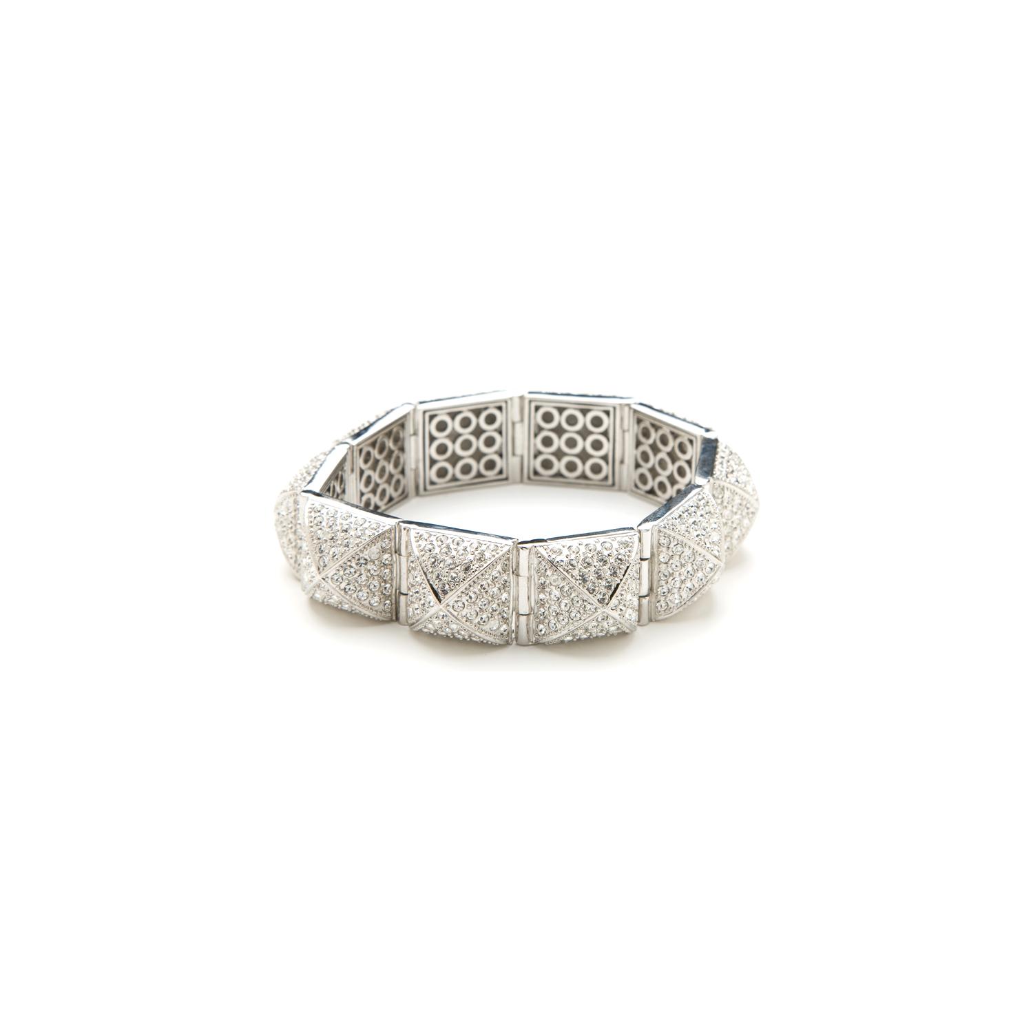 CC Skye PAVE PYRAMID STUD BRACELET Jewellery