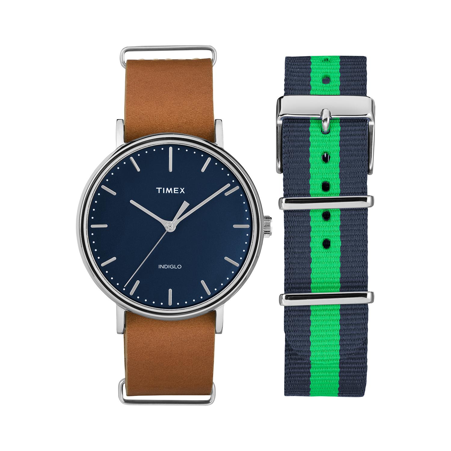 Timex Weekender Gift Set TWG016300 Watch Shade Station