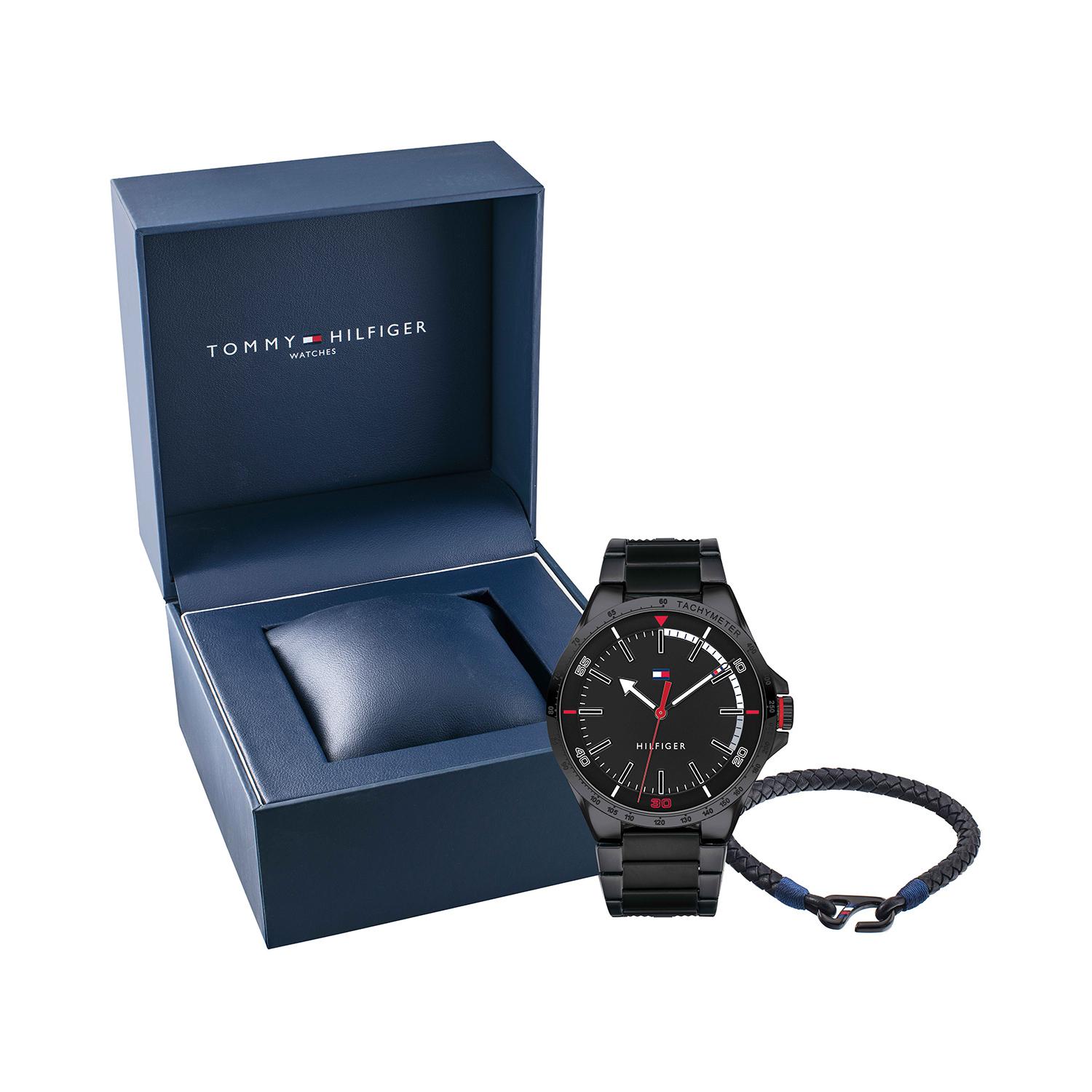 Tommy hilfiger watch and bracelet set on sale