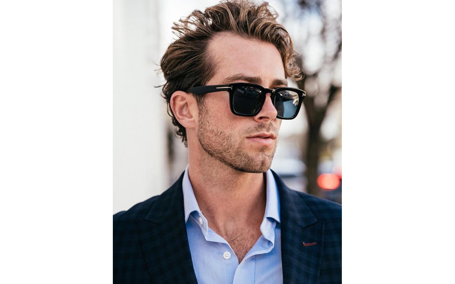Tom Ford Dax FT0751 52N 50 Sunglasses Shade Station