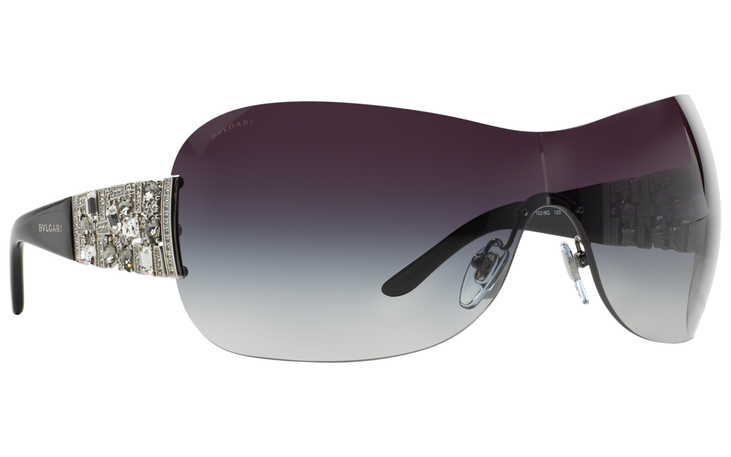 Bvlgari best sale diamante sunglasses