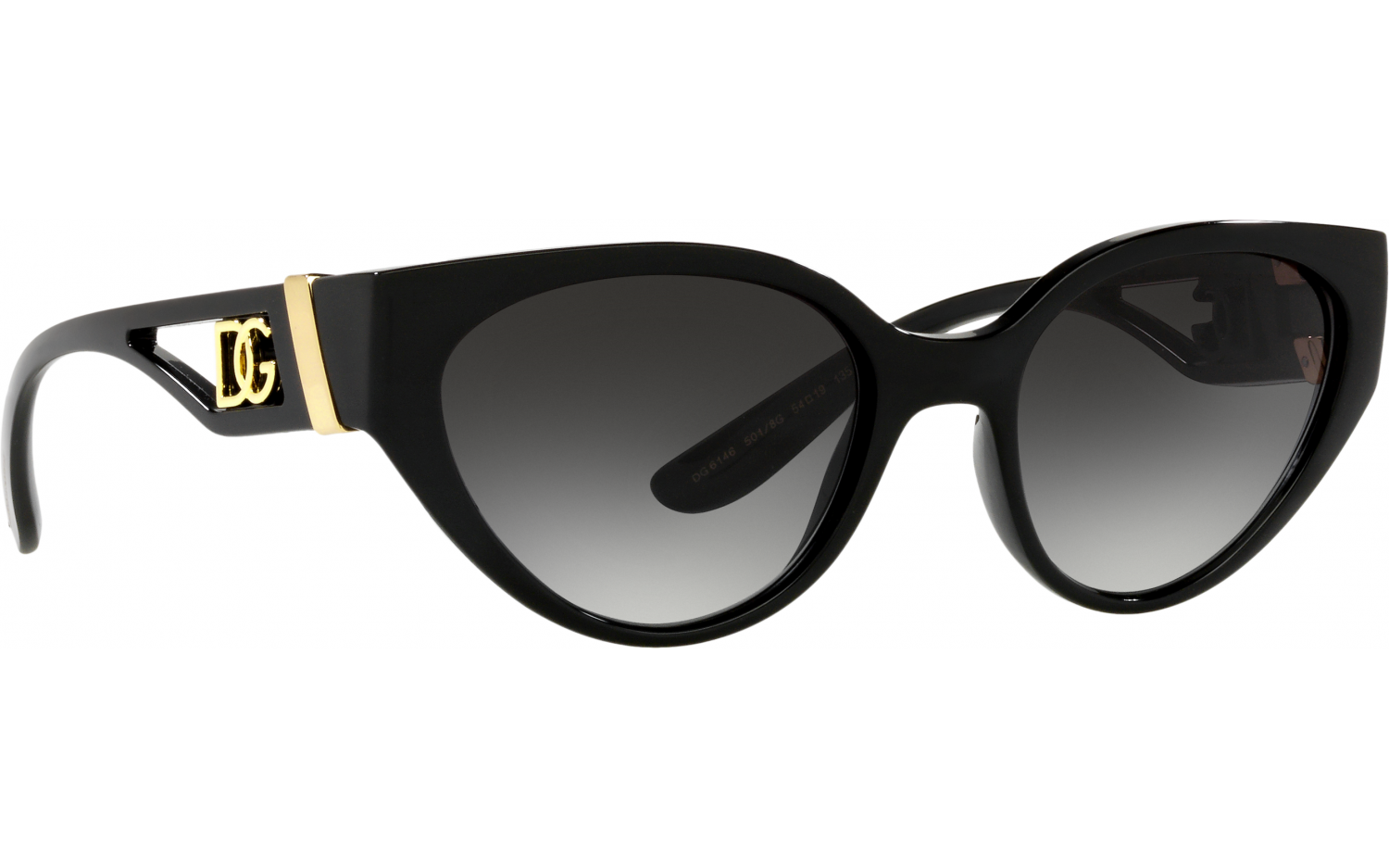 Dolce&Gabbana DG6146 501/8G 54 Sunglasses | Shade Station