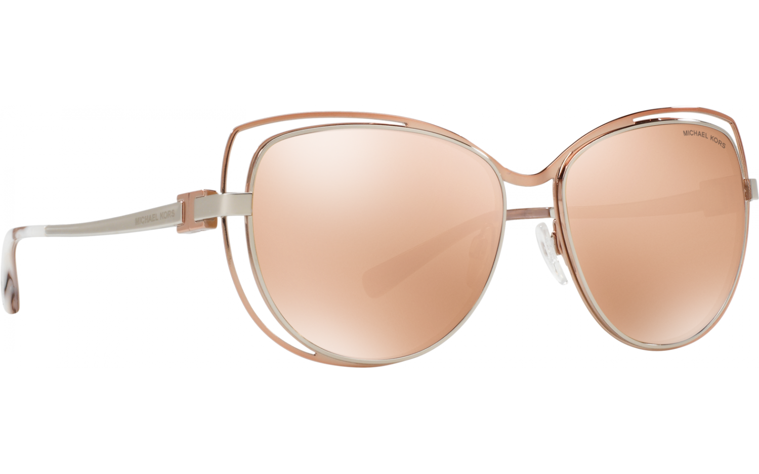 michael kors audrina sunglasses rose gold