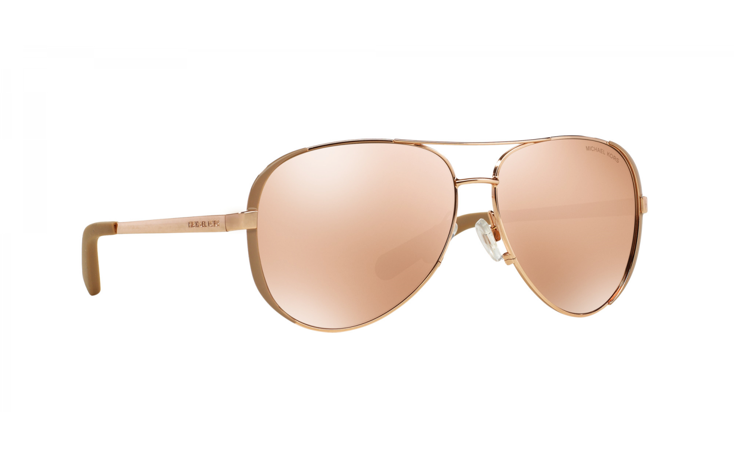 michael kors mk5004 chelsea aviator sunglasses rose gold