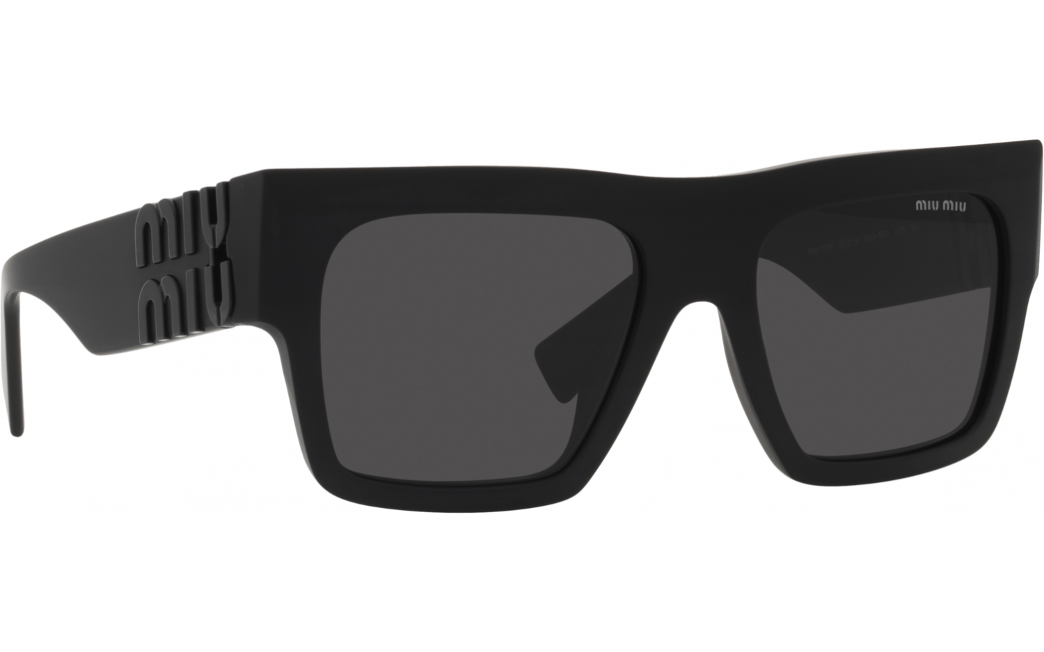 Miu Miu MU 10WS 1BO5S0 55 Sunglasses | Shade Station display picture 1