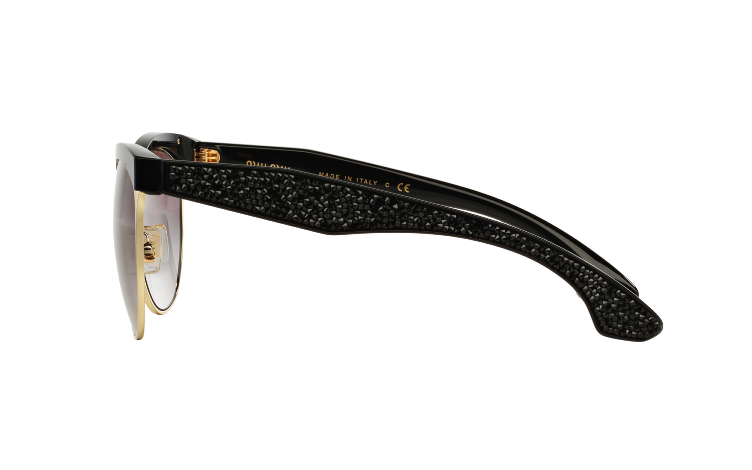 Miu Miu Stardust MU 54QS 1AB3E2 56 Prescription Sunglasses Shade