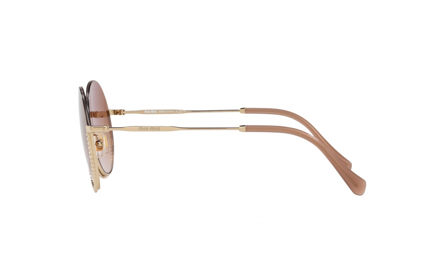 Miu Miu MU 69US ZVN1Z1 52 Sunglasses | Shade Station