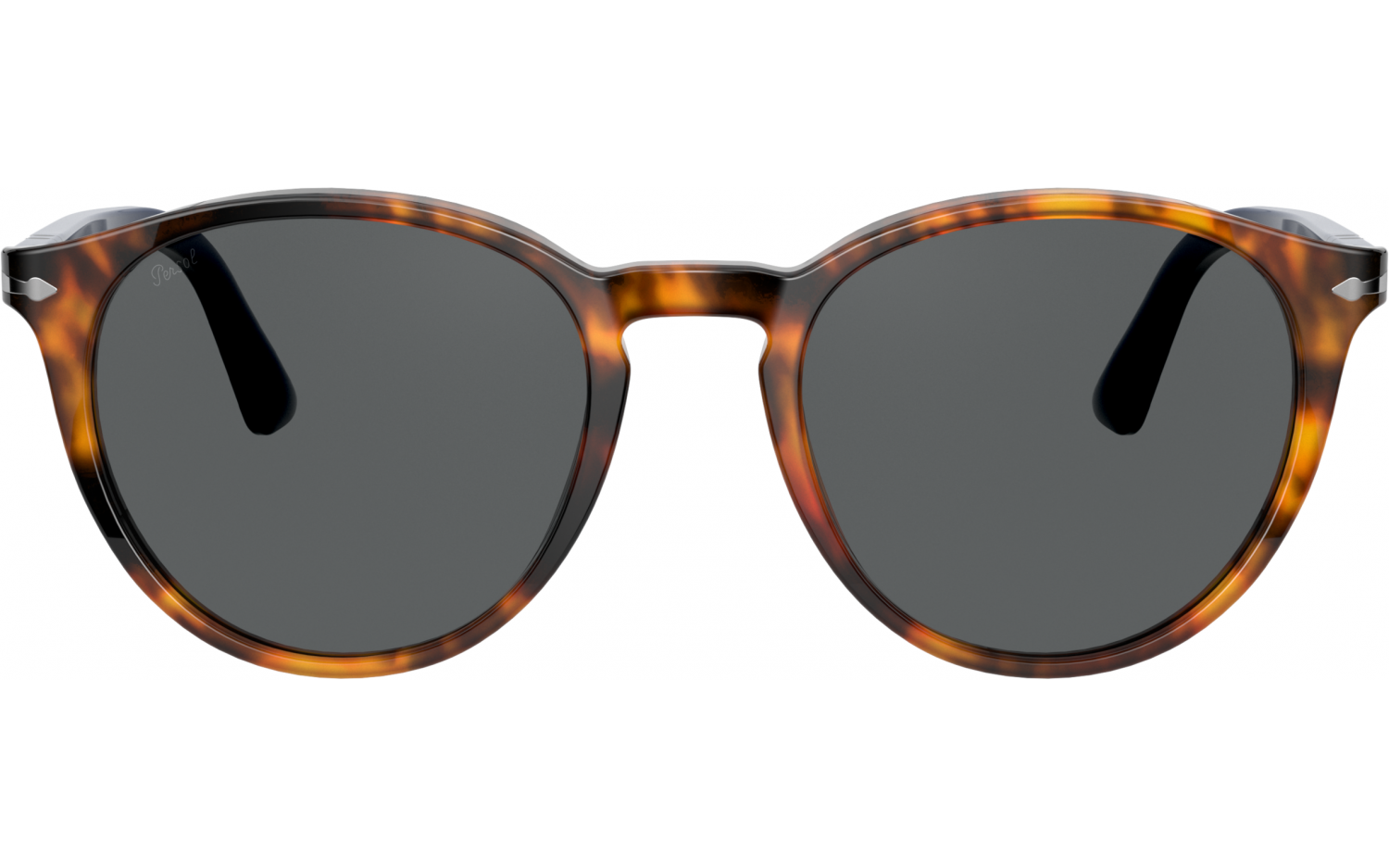 Persol 0PO3152S Heren Zonnebril - Stijlvolle Zonnebril Met Calibre 49 In Zwart En Klassiek Design