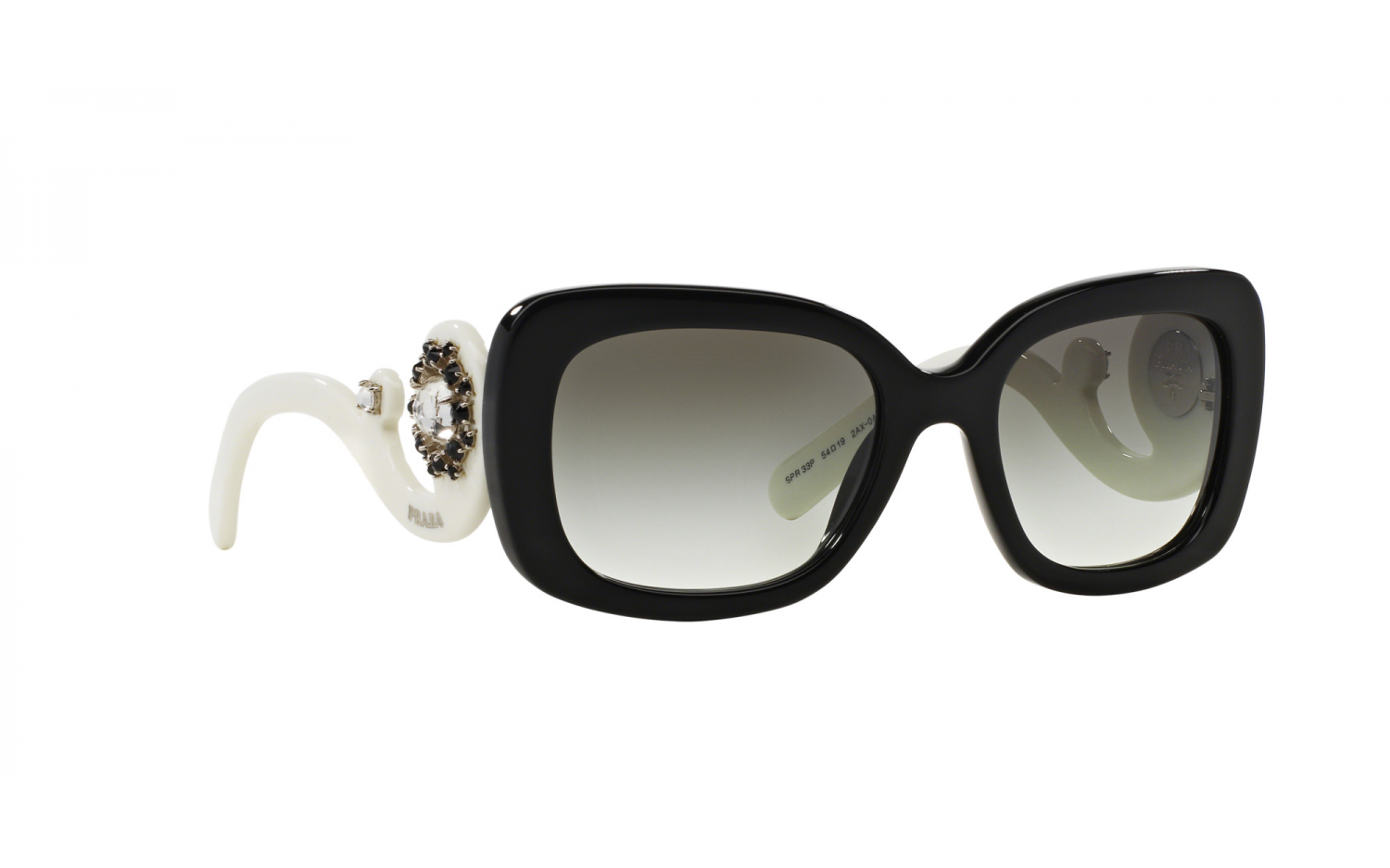 Prada Baroque PR33PS 2AX0A7 54 Sunglasses | Shade Station
