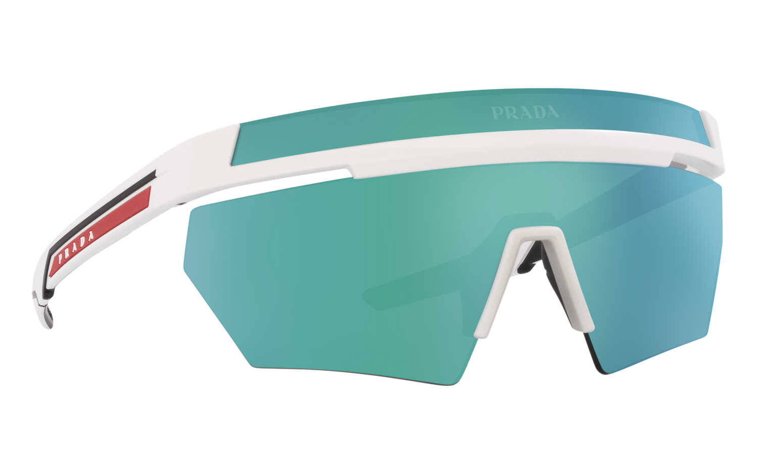 Prada linea rossa green online