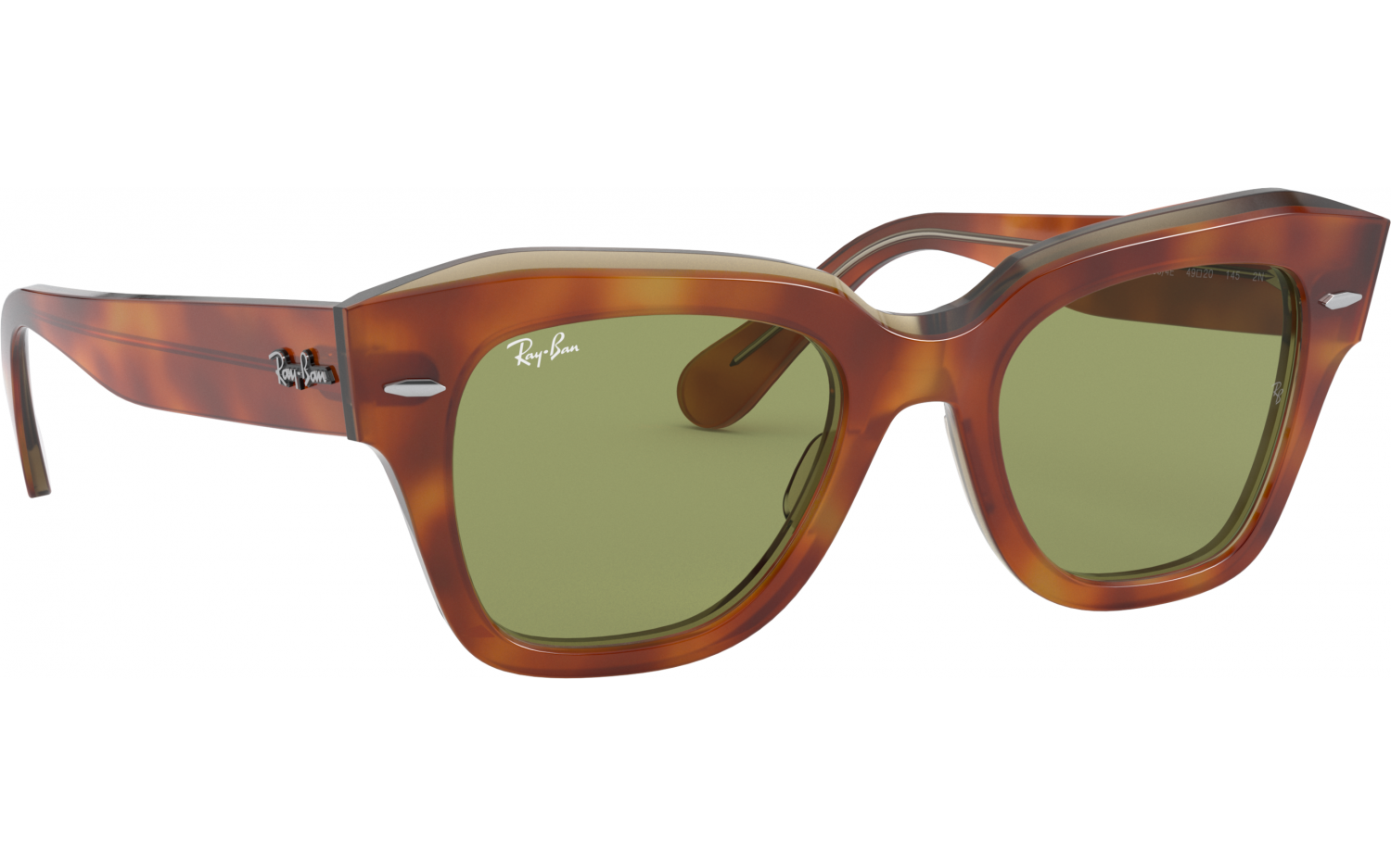 Ray-Ban State Street tortoiseshell wayfarer sunglasses - Harvey Nichols