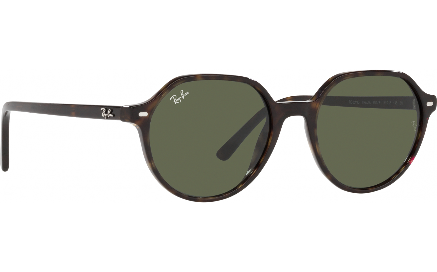 Ray-Ban Thalia RB2195 902/31 51 Sunglasses | Shade Station