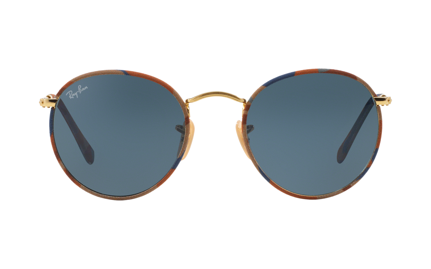 Ray Ban Round Camoflauge RB3447JM 170 R5 50 Sunglasses Shade Station