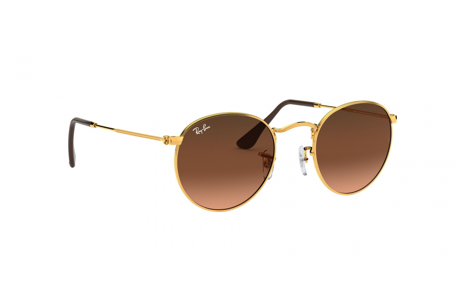 Round metal top gold sunglasses