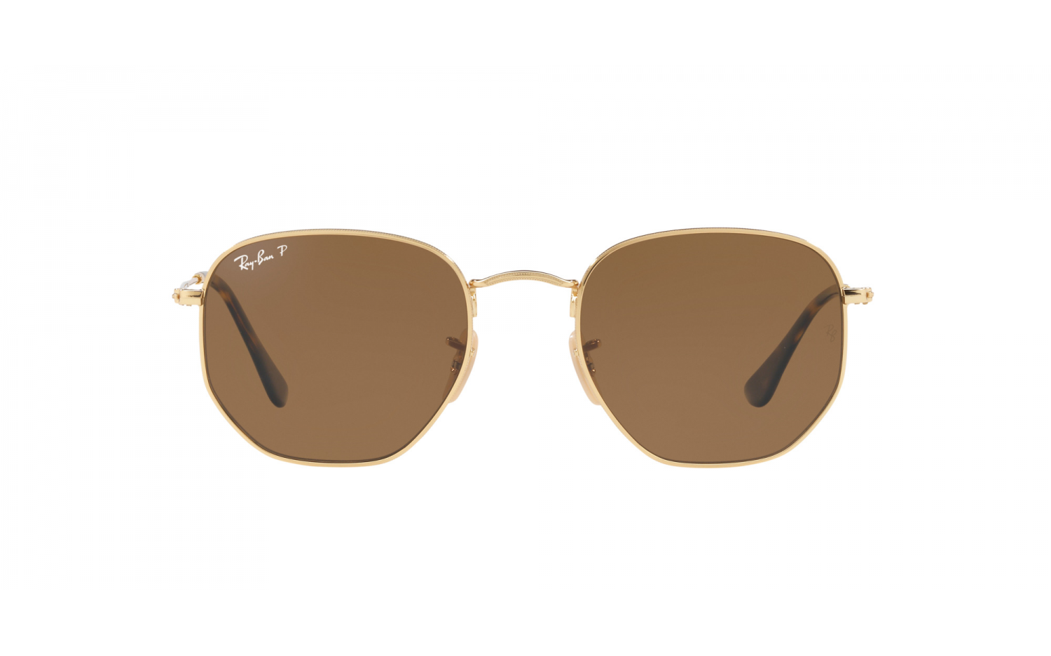 Ray Ban Hexagonal RB3548N 001 57 51 Sunglasses Shade Station