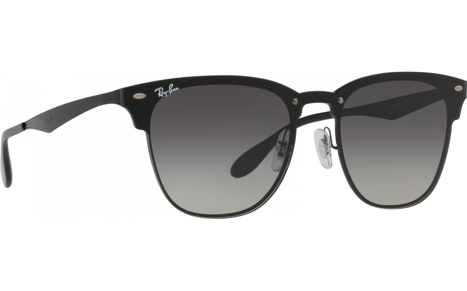 Ray-Ban Blaze Clubmaster RB3576N 153/11 47 Sunglasses | Shade Station