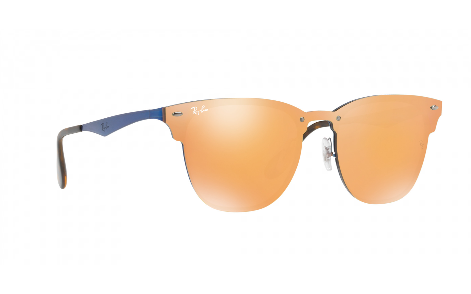Ray-Ban Blaze Clubmaster RB3576N 90377J 41 Sunglasses | Shade Station