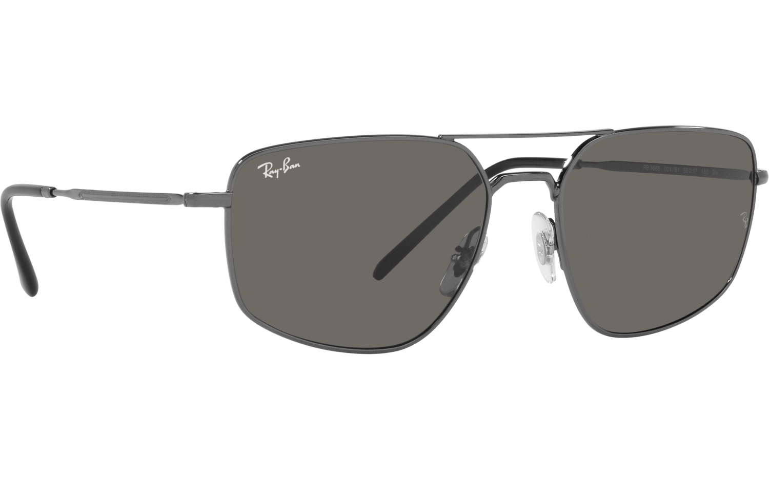 Ray-Ban RB3666 004/B1 56 Sunglasses | Shade Station