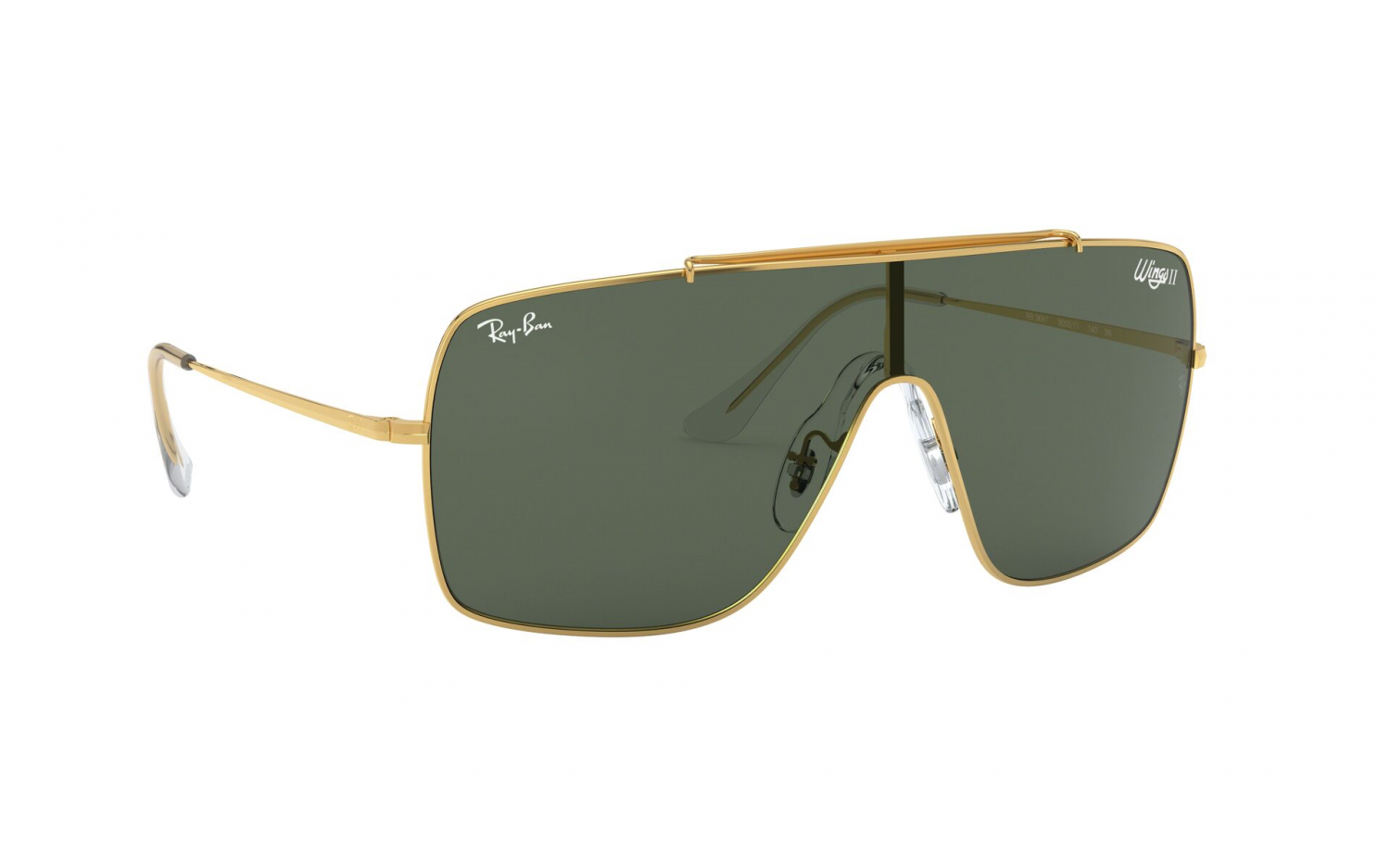 Ray-Ban WINGS II RB3697 905071 35 Sunglasses | Shade Station