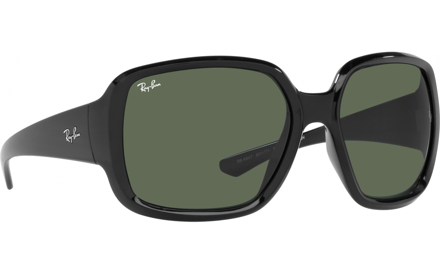 Ray Ban Powderhorn Rb4347 601 71 60 Sunglasses Shade Station