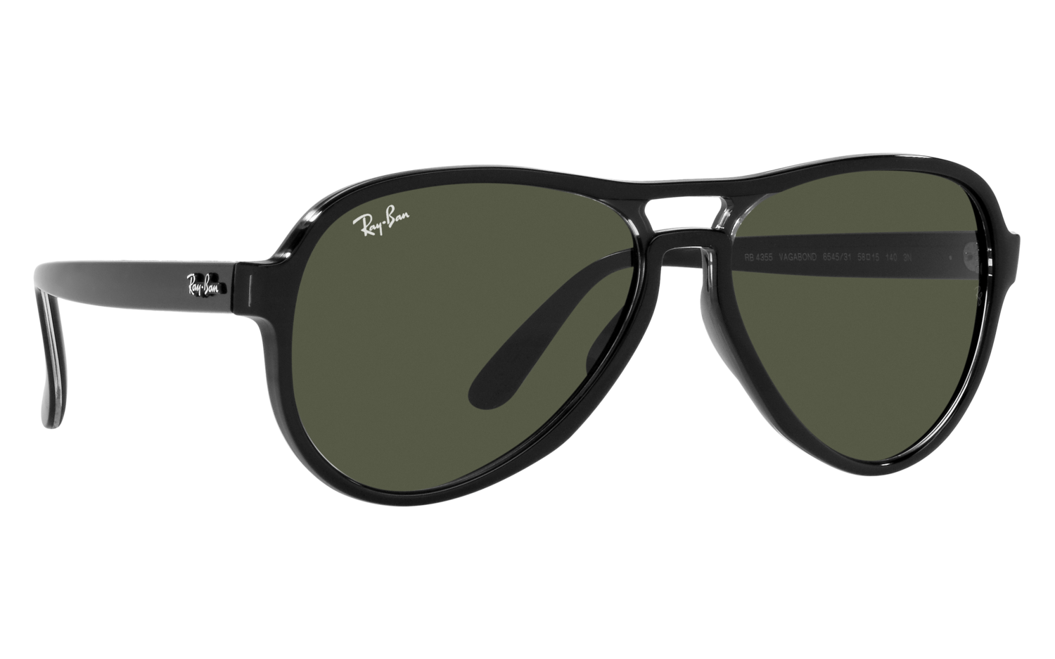 Ray-Ban Vagabond RB4355 654531 58 Sunglasses | Shade Station