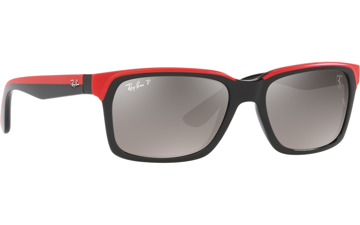 Ray-Ban for Scuderia Ferrari RB4393M F6015J 56 Sunglasses | Shade Station