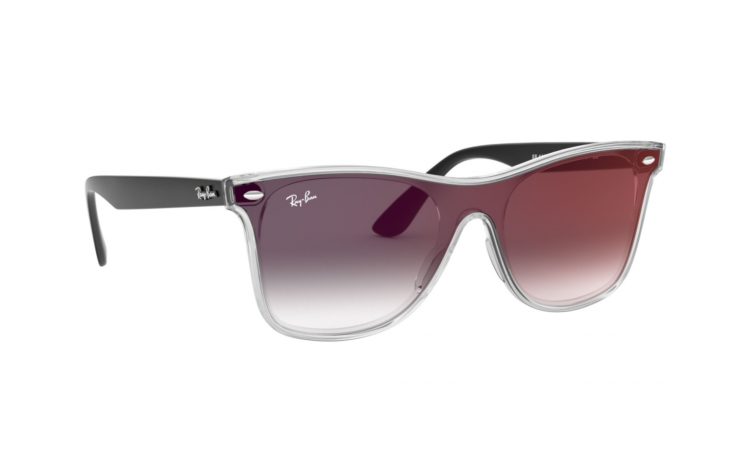 Ray Ban Blaze Wayfarer RB4440N 6355U0 41 Sunglasses Shade Station