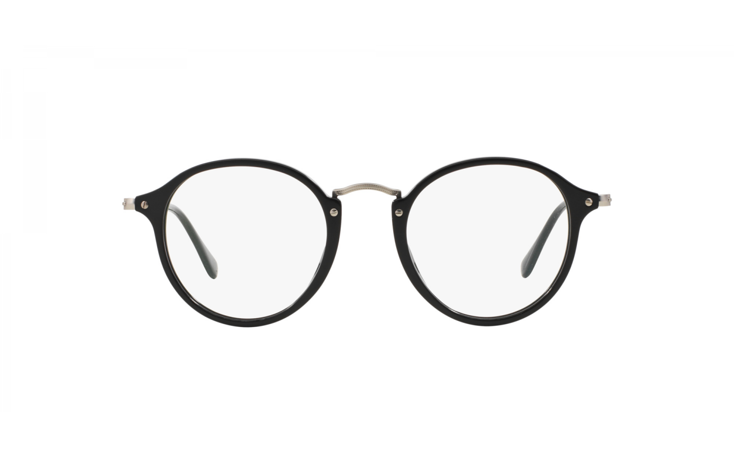 Ray-Ban Round RX2447V 2000 49 Prescription Glasses | Shade Station