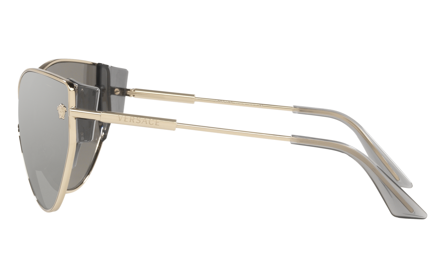 VERSACE VE2239 12526G PALE GOLD - LIGHT GREY MIRROR SILVER WOMEN\'S SUNGLASSES Versace Women main image 3
